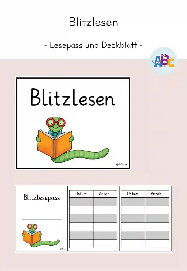 Blitzlesen : Lesepass