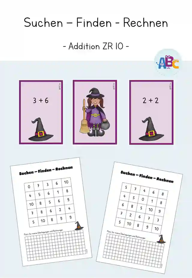 Suchen - Finden - Rechnen : ZR 10 Addition