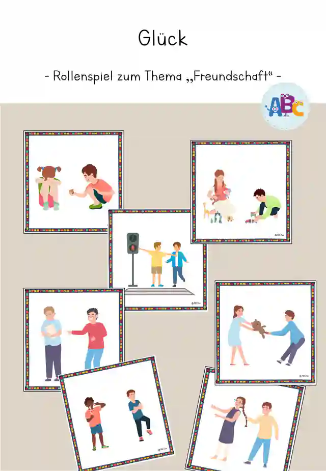 Glück : Rollenspiel Freundschaft (Szenen)
