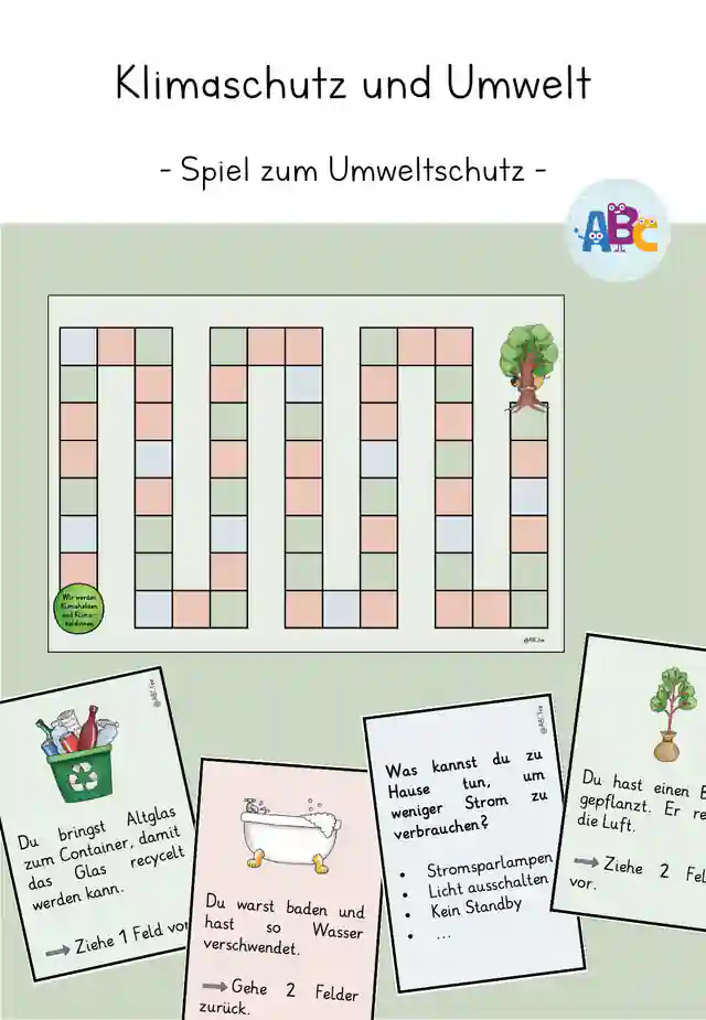 Spiel zum Umweltschutz / Klimaschutz