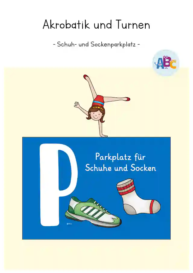 Akrobatik : Schuh- und Sockenparkplatz