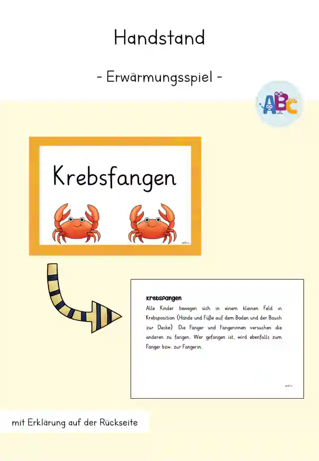 Handstand : Erwämungsspiel
