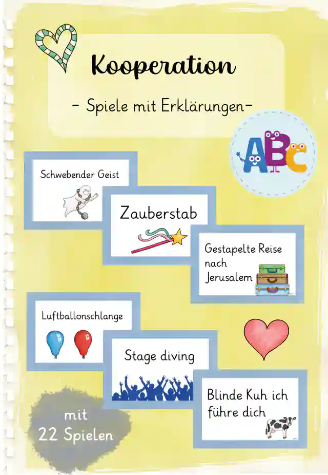 Kooperation : 22 Kooperationsspiele mit Erklärungen