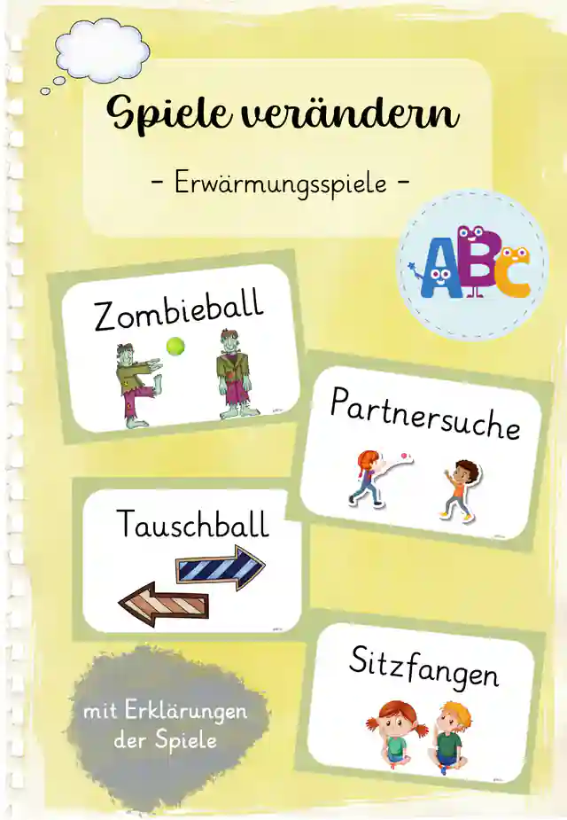 Spiele verändern : Erwärmungsspiele