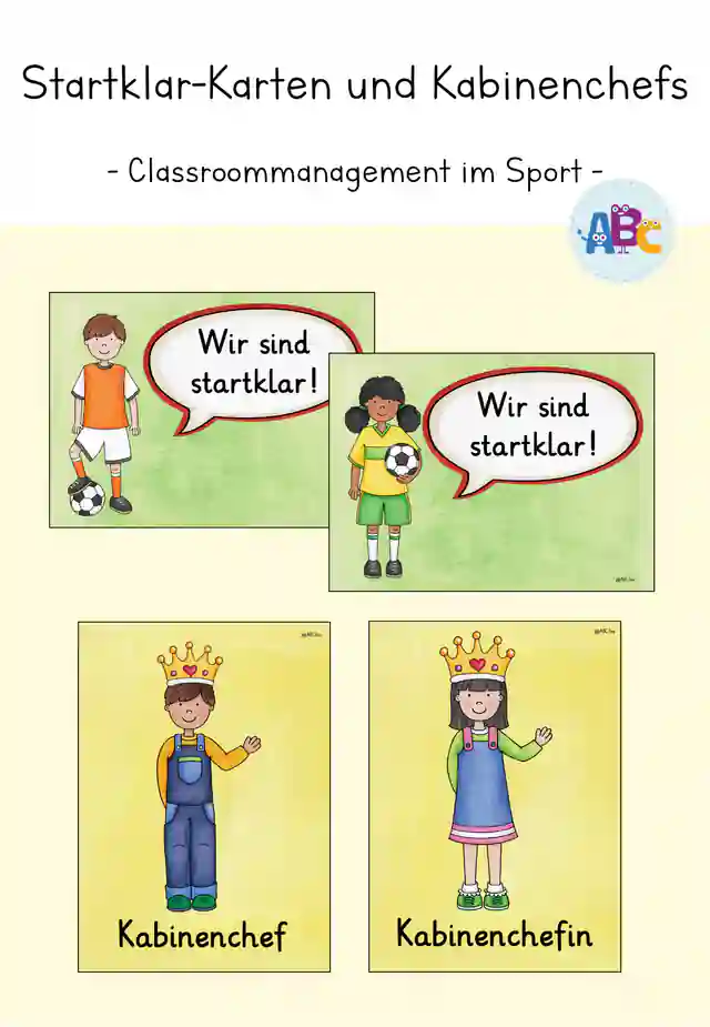 Starklar-Karten und Kabinenchef:in : Classroommanagement im Sport