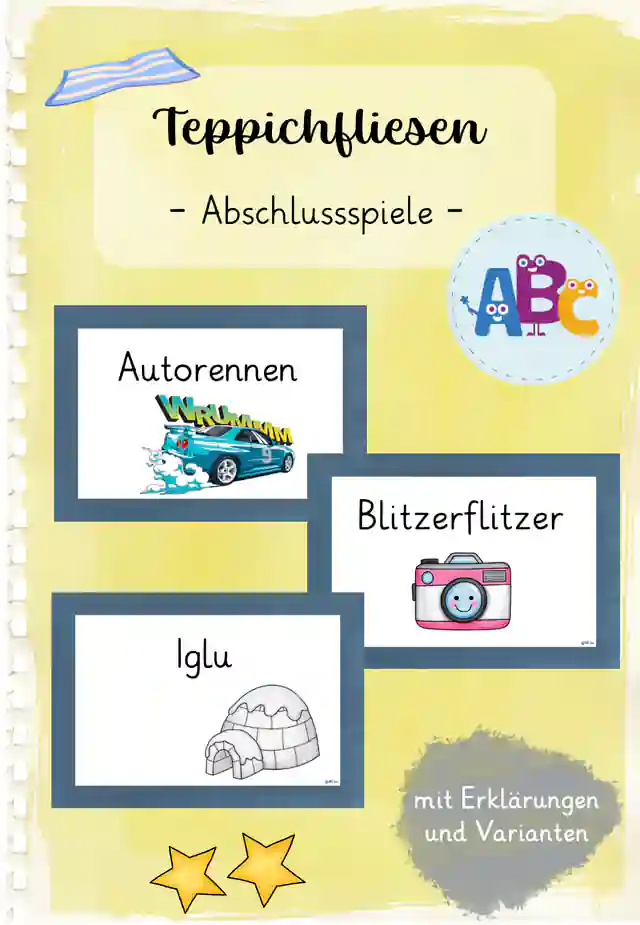 Teppichfliesen : Abschlussspiele