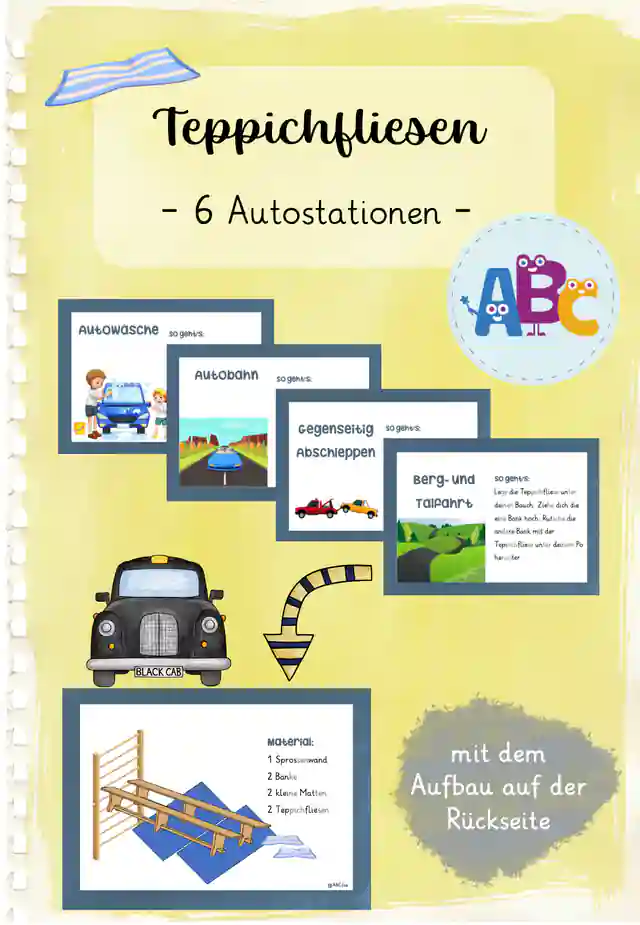 Teppichfliesen : Autostationen