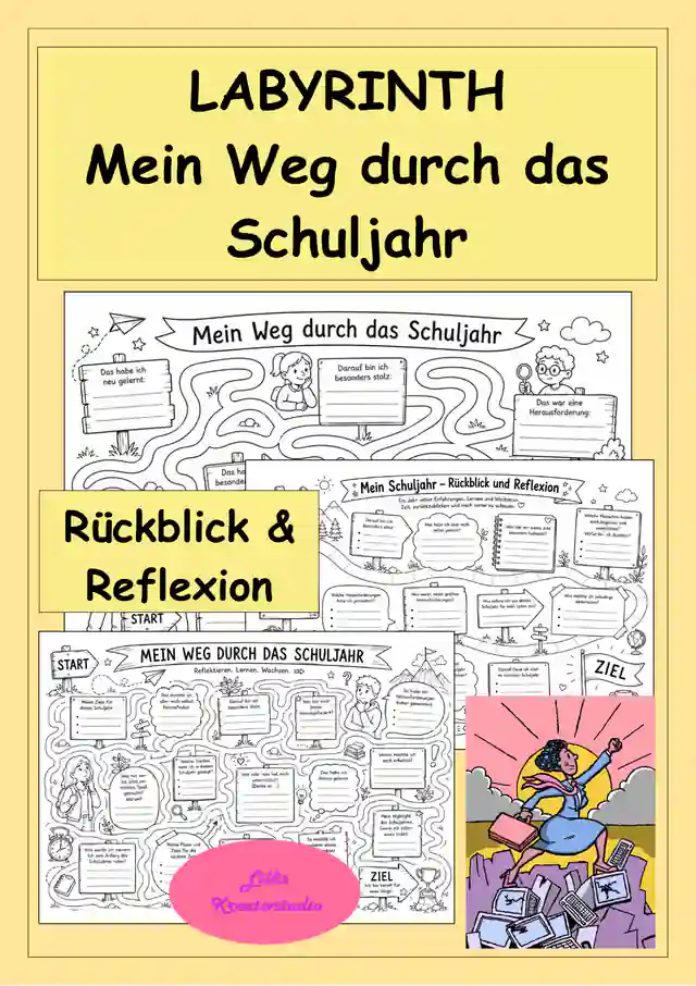 Mein Weg durch das Schuljahr – Reflexion zum Schuljahresende