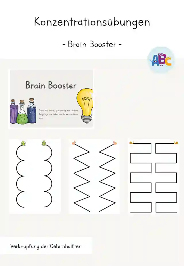 Konzentrationsübungen : Brain Booster
