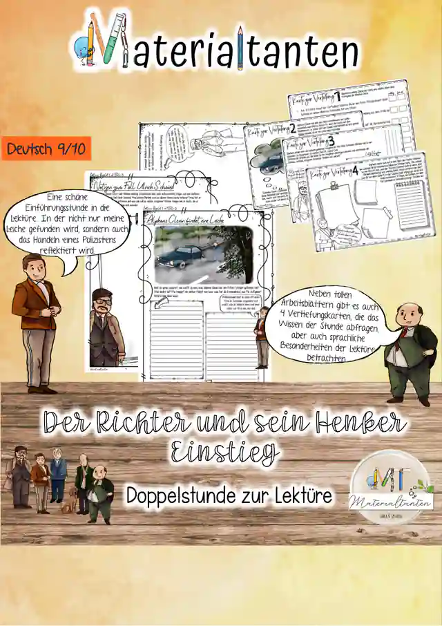 1. Der Richter und sein Henker / Dürrenmatt / Einstieg Stunde 1: Alphons Clenin