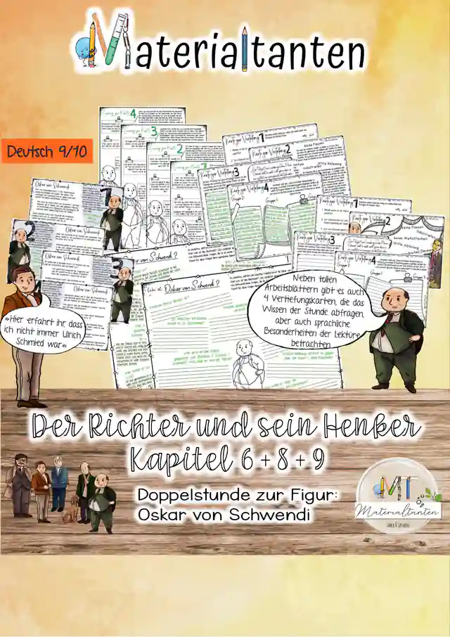 5. Der Richter und sein Henker / Friedrich Dürrenmatt / Kapitel 6-9