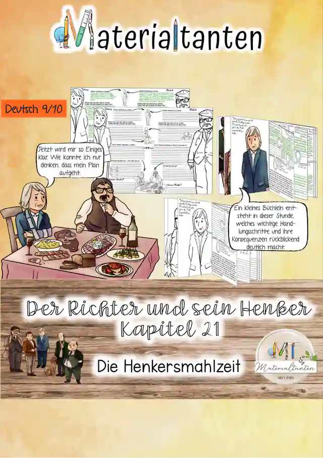 12. Der Richter und sein Henker / Friedrich Dürrenmatt / Kapitel 21 / Henkersmahlzeit