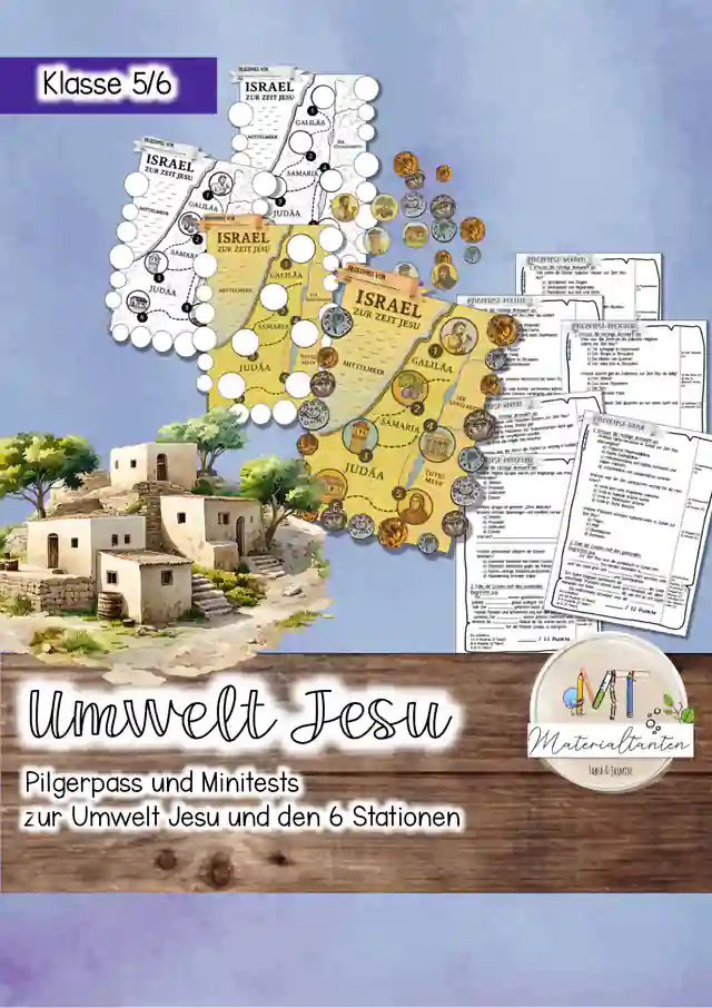 Umwelt Jesu: Pilgerpass: Mit dem Pilgerpass spielerisch das Land zur Zeit Jesu entdecken