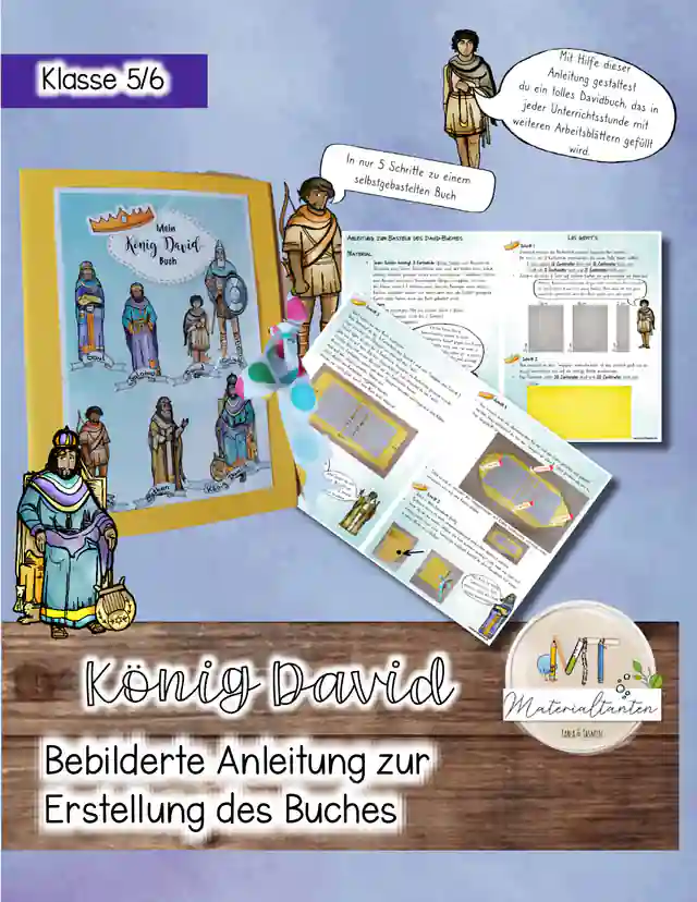 König David: Ein Davidbuch entsteht und begleitet durch die Einheit