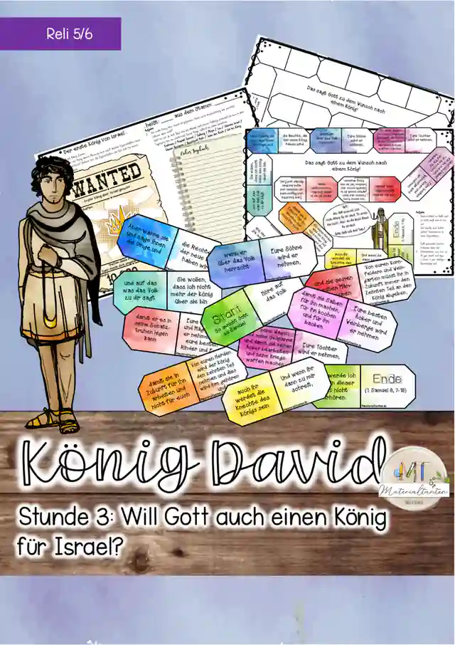 König David: 1. Saul wird erster König über Israel