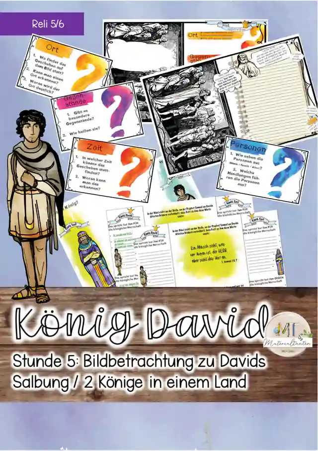 König David: 3: Davids Salbung / David wird als Junge zum König gesalbt