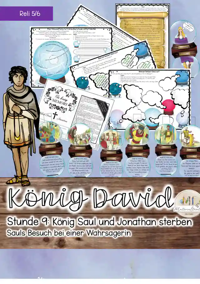 König David: 7. Tod von König Saul und Jonathan