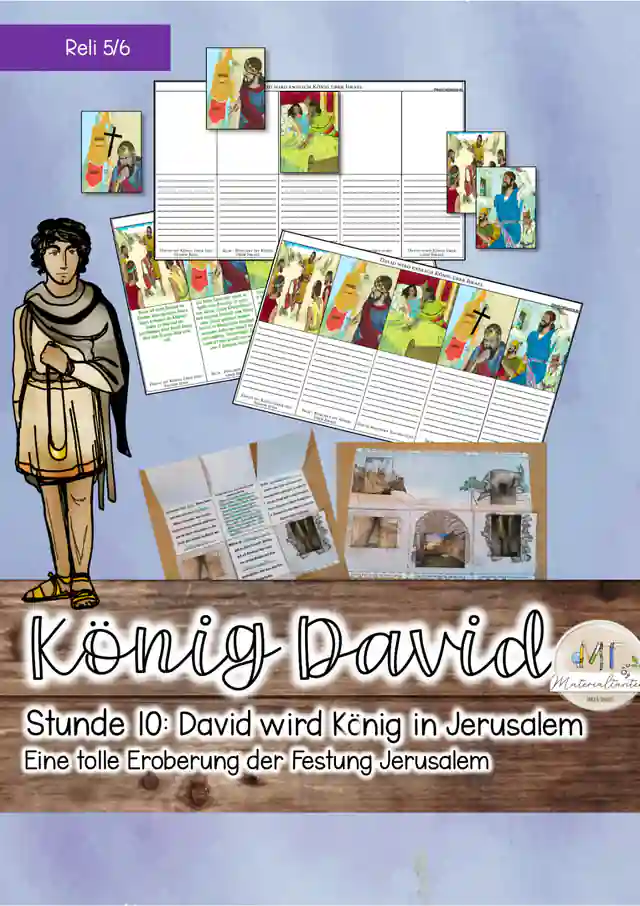 König David: 8. David wird König über Israel / Eroberung von Jerusalem