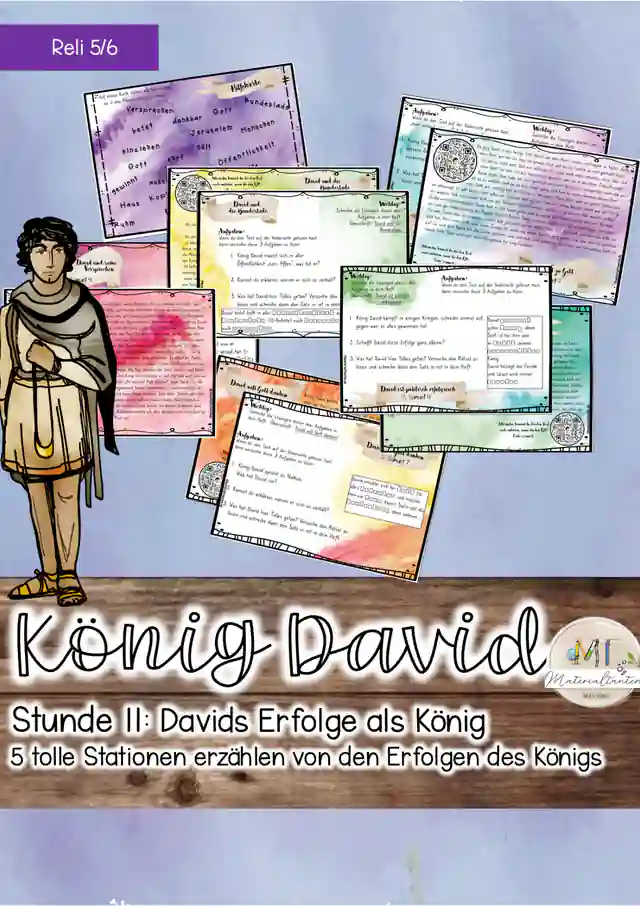 König David: 9. Davids Erfolge als König