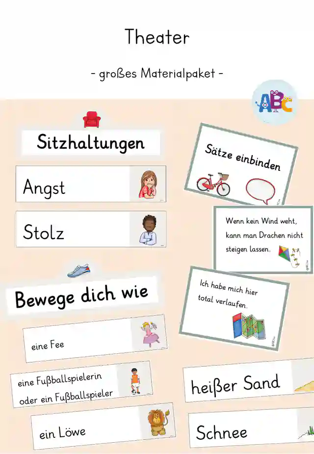 Theater : großes Materialbundle
