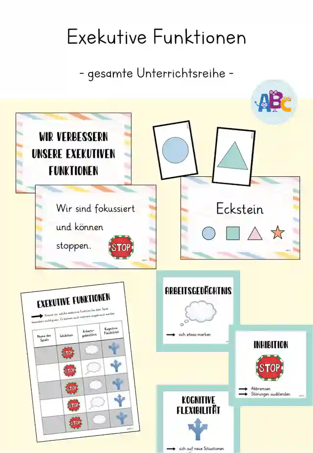 Exekutive Funktionen : gesamte Unterrichtsreihe