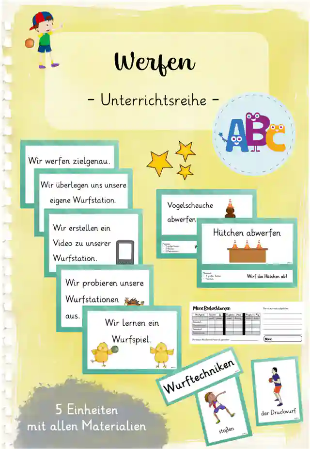 Werfen gesamte Unterrichtsreihe