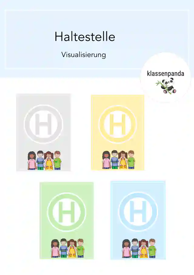 Haltestelle Visualisierung