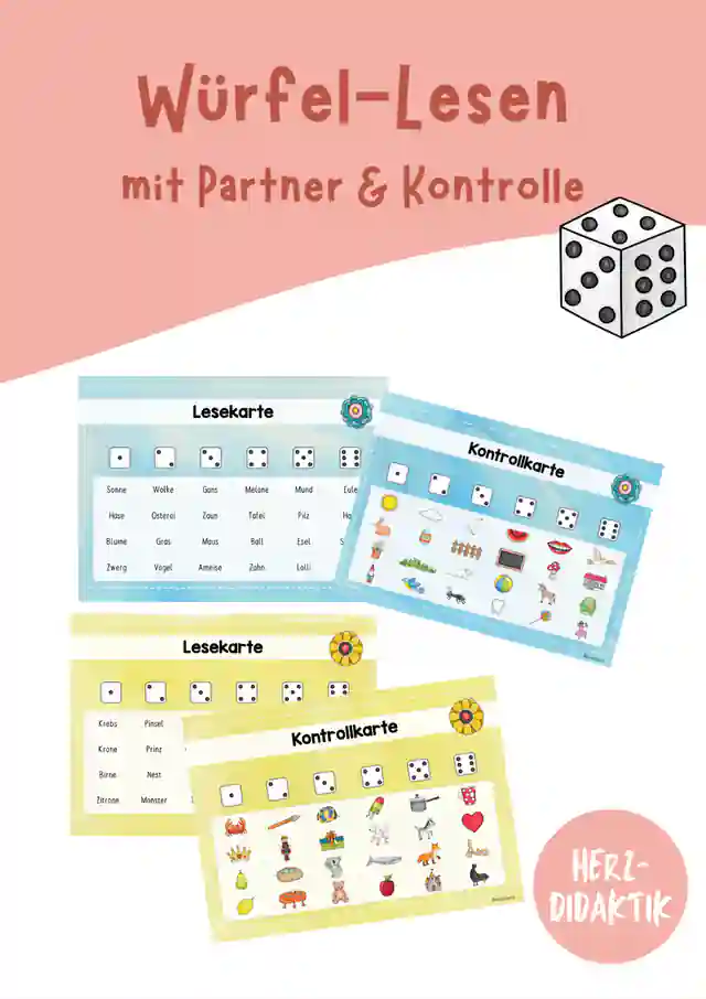 Partner-Würfel-Lesen mit Kontrolle
