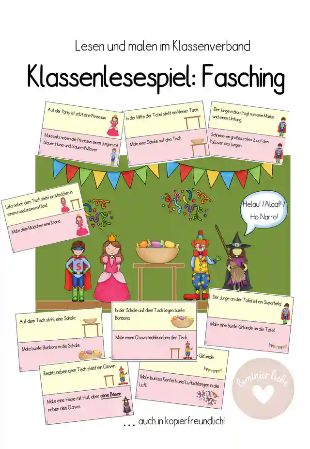 Materialbundle: Lesespiele und Lesespaziergänge Klasse 1-4
