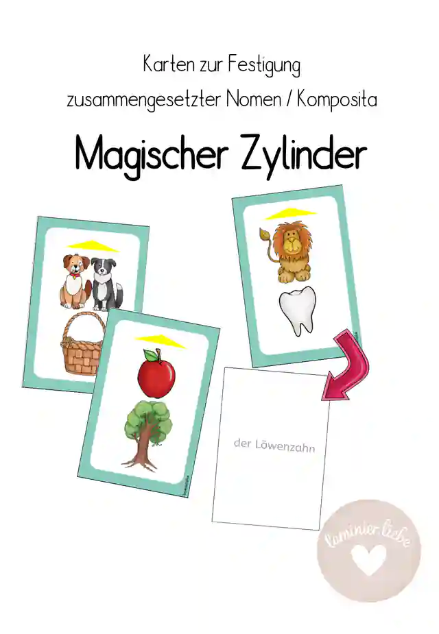Magischer Zauberhut: Zusammengesetzte Nomen / Komposita