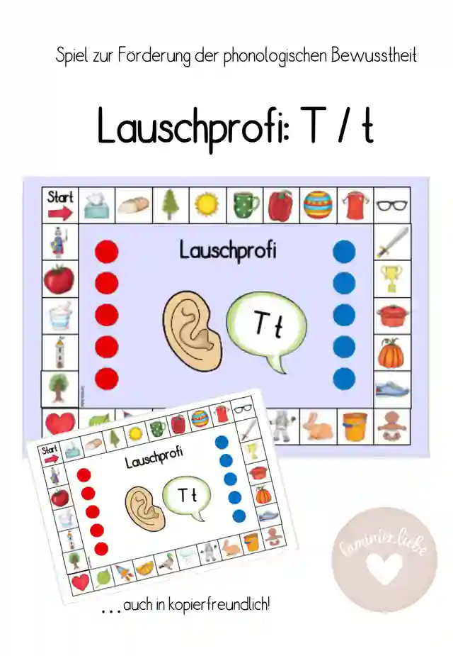 Lauschprofi T/t: Lernspiel zur Förderung der Lautanalyse