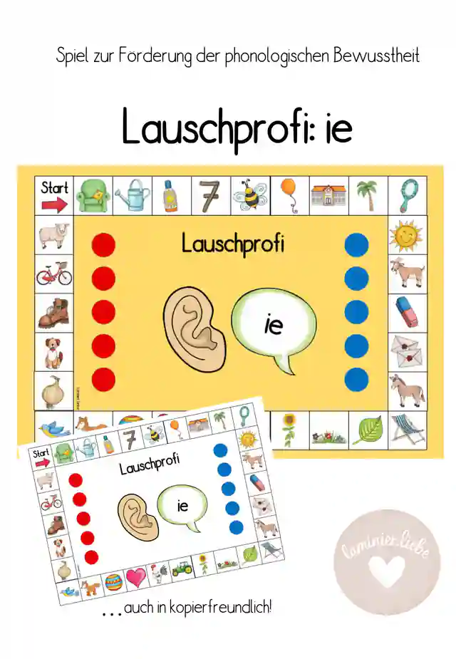 Lauschprofi ie: Lernspiel zur Förderung der Lautanalyse