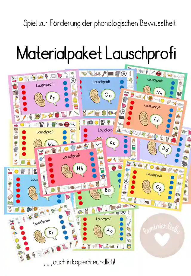 Materialbundle: Lauschprofi: Alle Spiele gesammelt