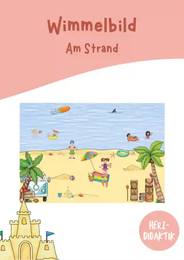 Wimmelbild (Strand)