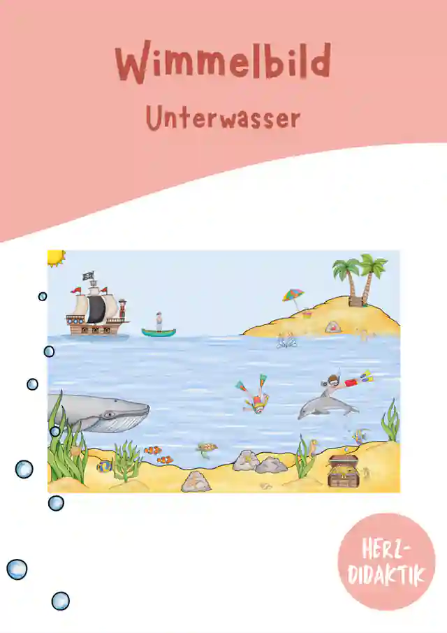 Wimmelbild (Unterwasser)