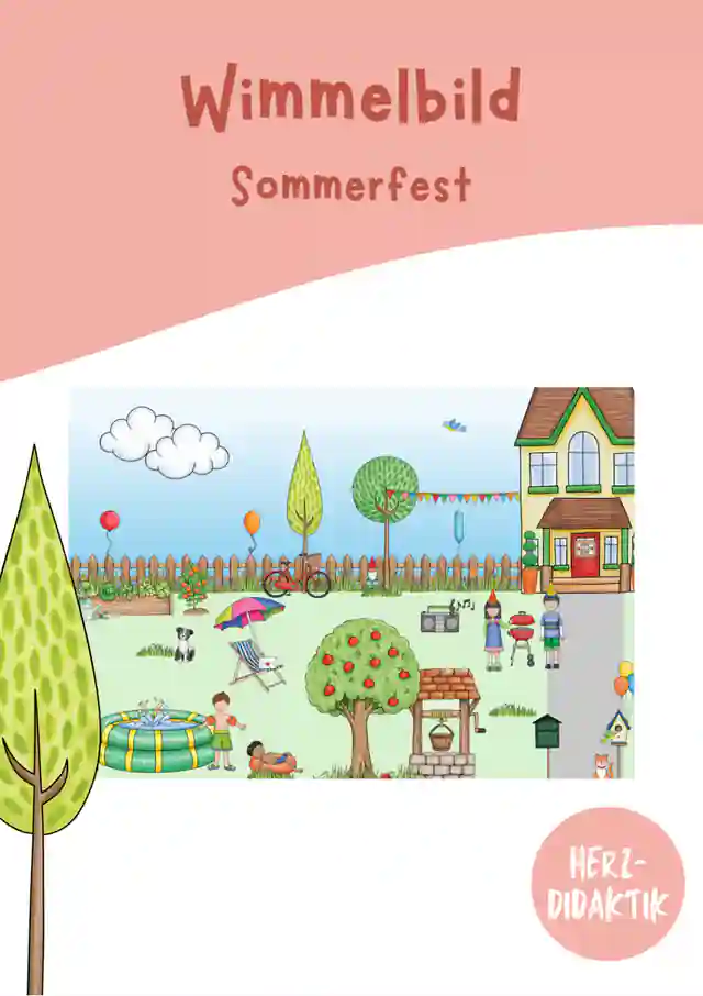 Wimmelbild (Sommerfest)