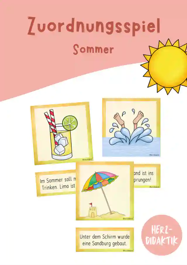 Zuordnungsspiel (Sommer)