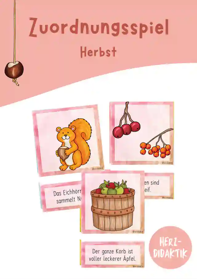 Zuordnungsspiel (Herbst)