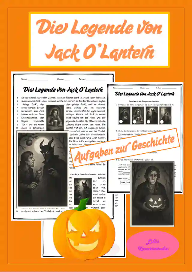 Die Legende Jack O'Lantern - Warum gibt es Kürbisse zu Halloween?