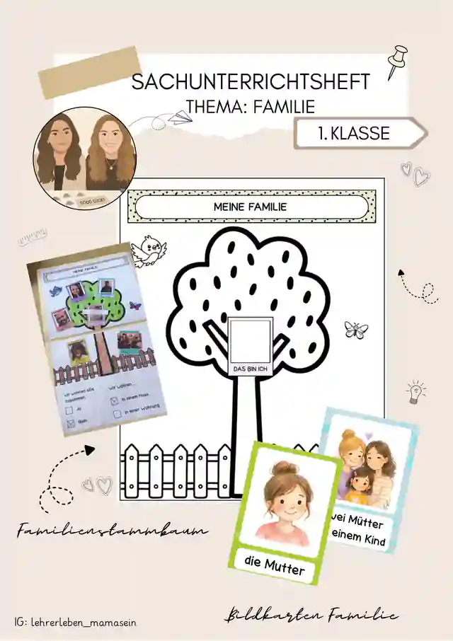 Familie - Sachunterrichtsheft