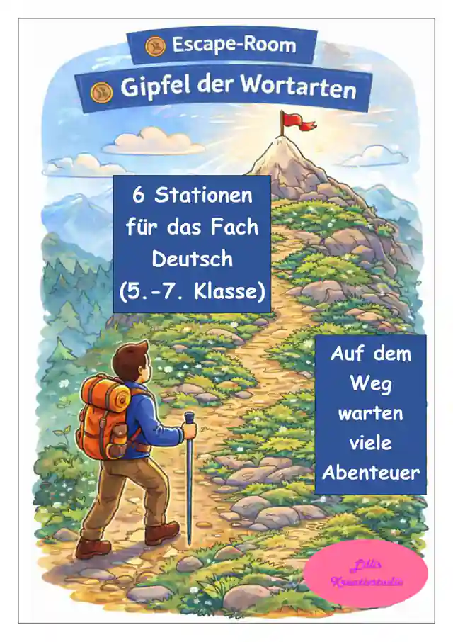 Escape-Room Deutsch: Gipfel der Wortarten