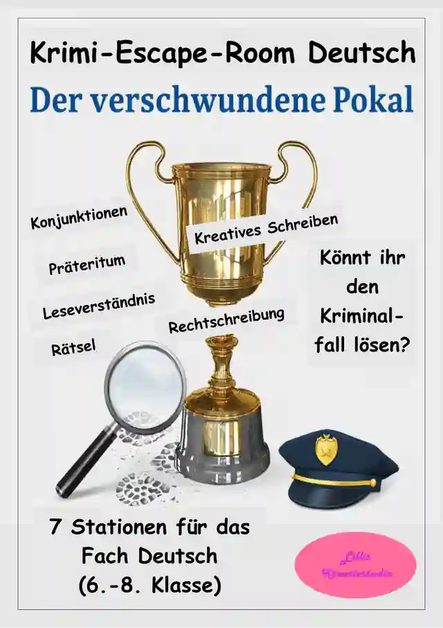 Escape-Room Krimi Deutsch: Der verschwundene Pokal