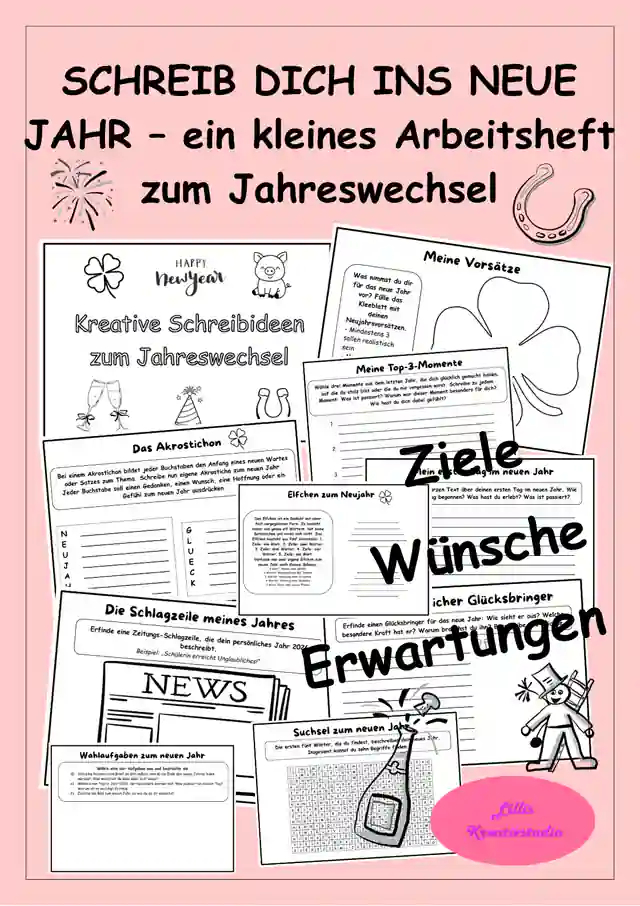 Neujahr - kreative Schreibideen zum neuen Jahr 2027