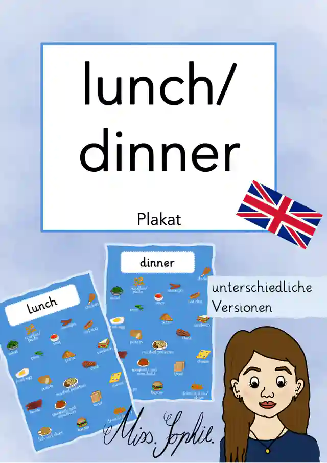 lunch_dinner - Plakat
