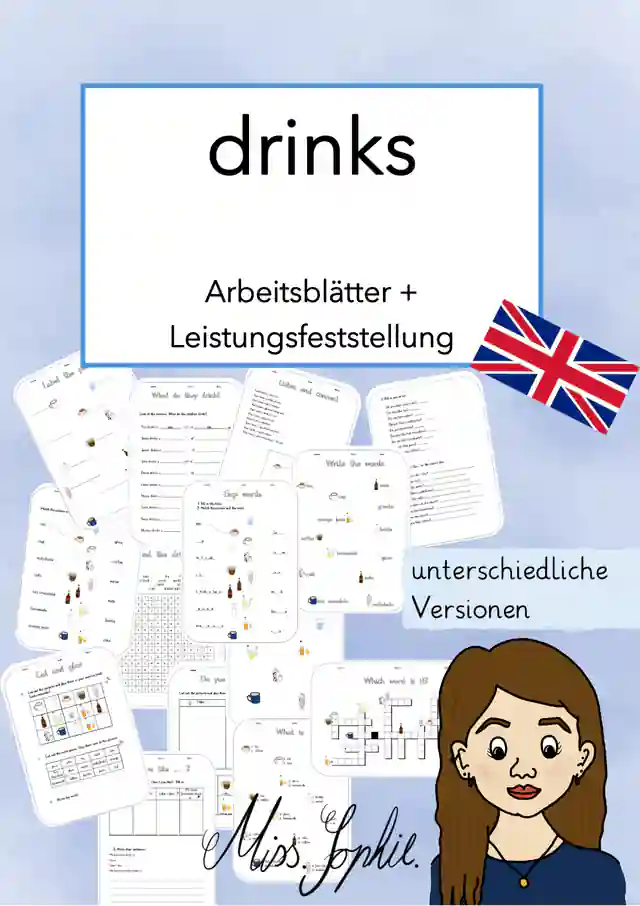 drinks_Arbeitsblätter und Leistungsfeststellung