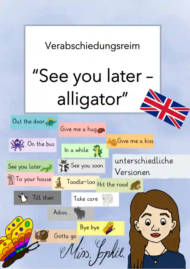 See you later_Verabschiedungsreim Englisch