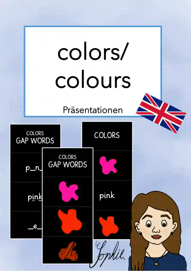 colors_colours - Präsentationen für den digitalen Unterricht