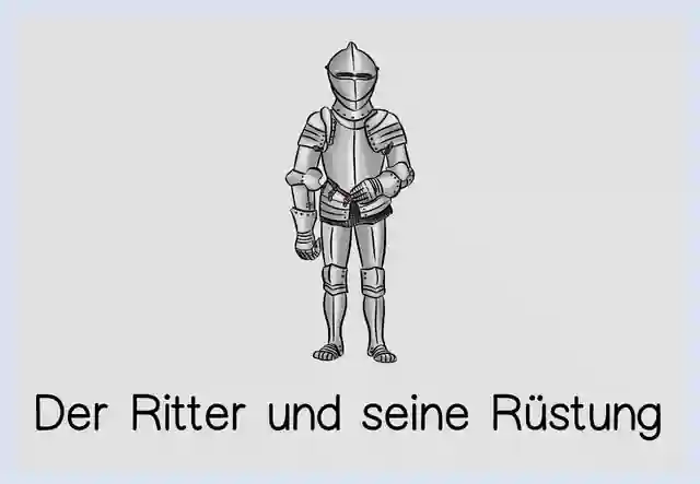 Ritter und Rüstung Einstieg/Texte 6/9