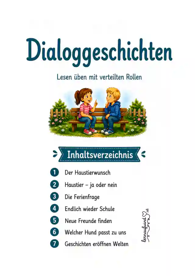 Dialoggeschichten: Graphemorientiertes Lesetraining 