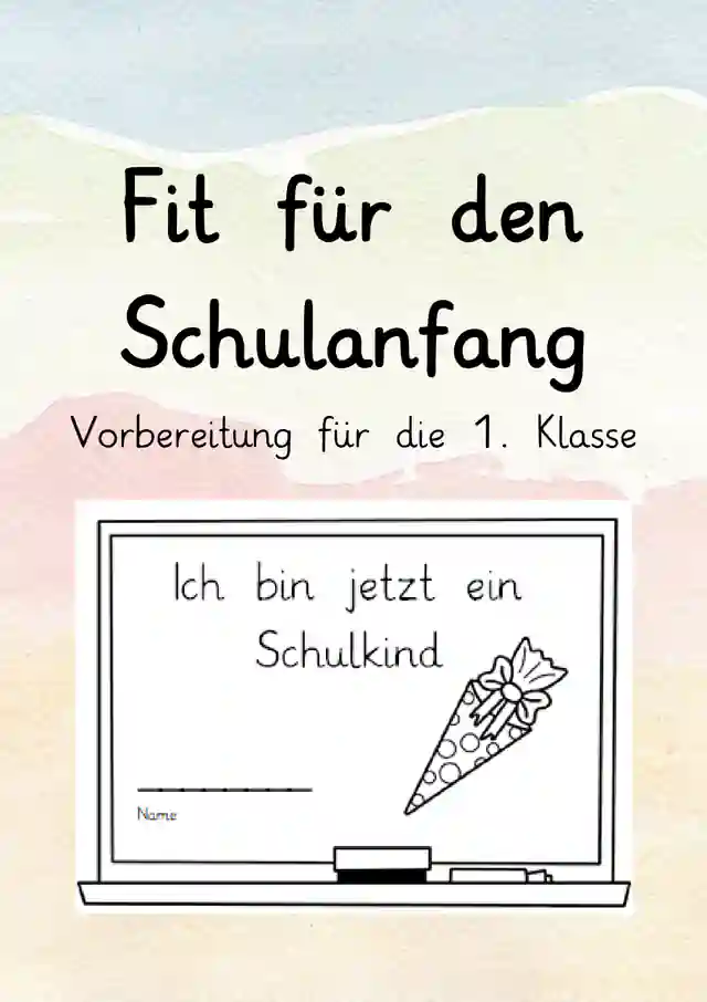 Fit für den Schulanfang Übungsheft 